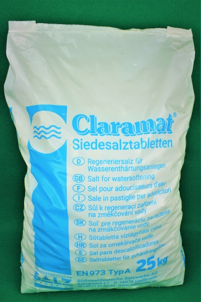 1 Sack a 25 Kg Regeneriersalz Siedesalz Tabletten für Spülmaschinen Tabs